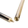 Joint Open Ebony 3 Qtr Machine Spliced Pool Cue scaled 1