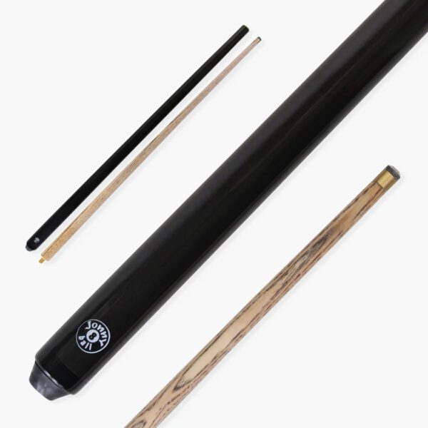 Jonny 8 Ball black Junior 2 Pc Ash Pool Or Snooker Cue