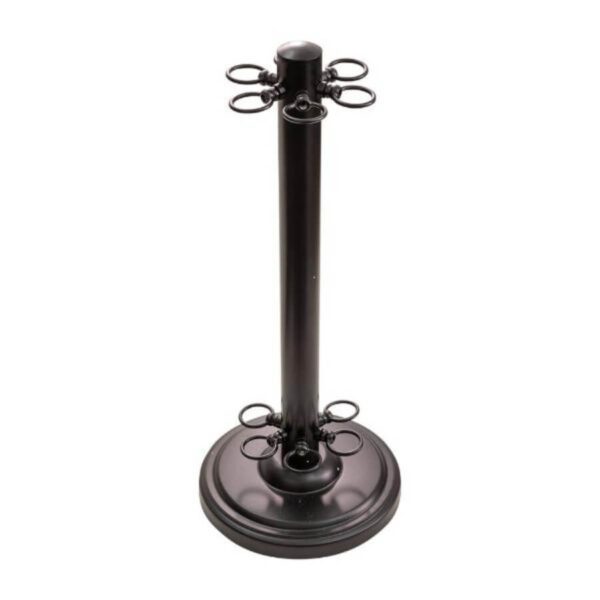 Black cue rack