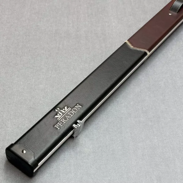 Peradon Halo Wide One Piece Cue Case Limited Edition - Black/Maroon/Black