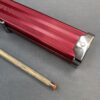 Blackball Tables 8 Ball Break Cue with Bullet Tip Fitted and 1 Piece Red Aluminium Case Bundle