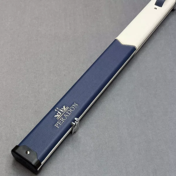 Peradon Halo Wide One Piece Cue Case Limited Edition - Navy/White/Navy