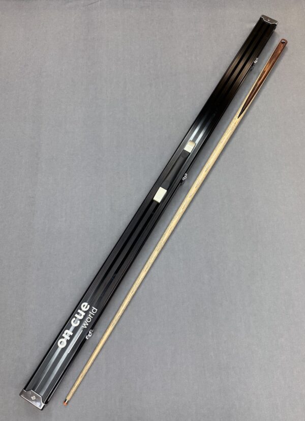 Blackball Tables 8 Ball Break Cue with Bullet Tip Fitted and 1 Piece Black Aluminium Case Bundle