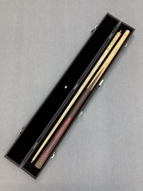 Blackball Tables 8 Ball Break Cue with Bullet Tip Fitted and 1 Piece Black Aluminium Case Bundle