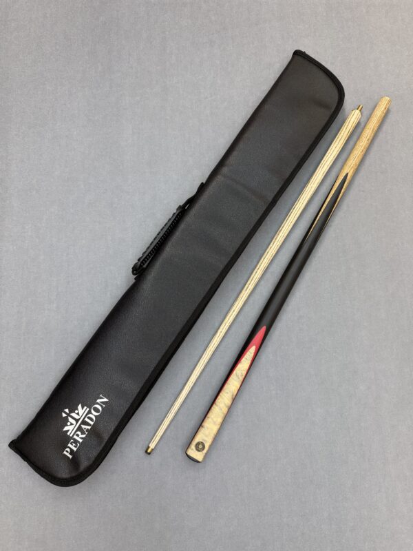 Blackball Tables 8 Ball Break Cue with Bullet Tip Fitted and 1 Piece Black Aluminium Case Bundle