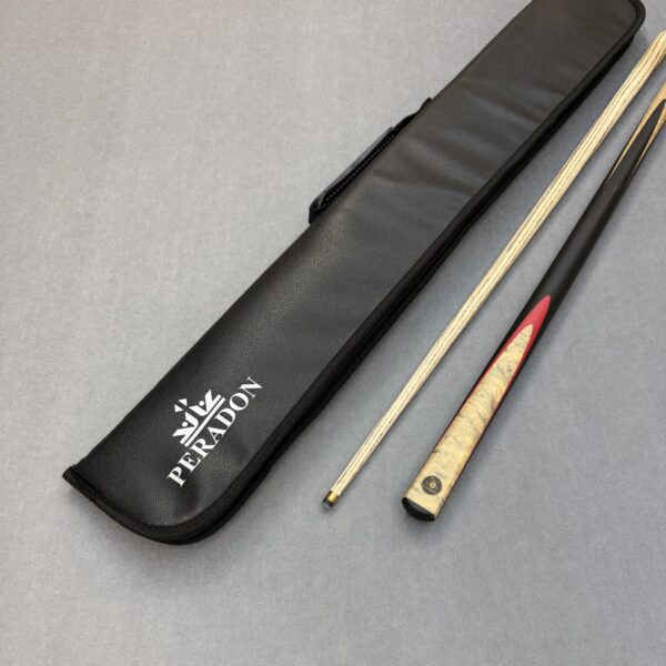 Blackball Tables 8 Ball Break Cue with Bullet Tip Fitted and 1 Piece Black Aluminium Case Bundle