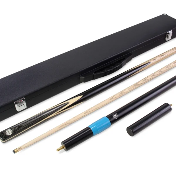 PRO147 Grey Windsor 57" 2 Piece Ash Centre Joint Snooker Pool Cue With 9.5mm Tip