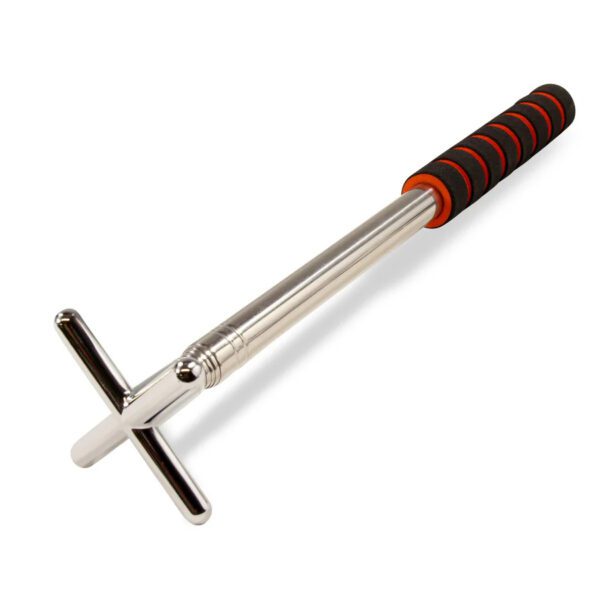 Foam Handle Telescopic Extending Rest Stick With Chrome Cross Rest