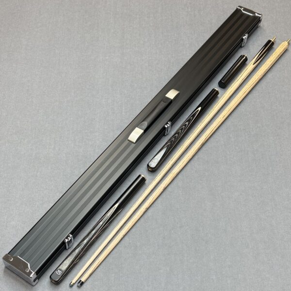 Taylor Made Bundle - Crushed Grey Playing Cue, Breaking Cue And Case Set