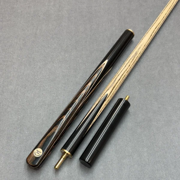 Taylor Made Crushed Orange 3/4 Jointed Ash Snooker Cue - Hand Finished in The UK