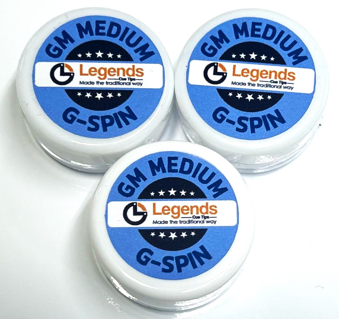 Legends GM G-Spin Tips - Medium Or Firm - On Cue World