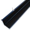 OCW 1pc Blue Extra Wide Aluminium Cue Case - Holds 3 Cues