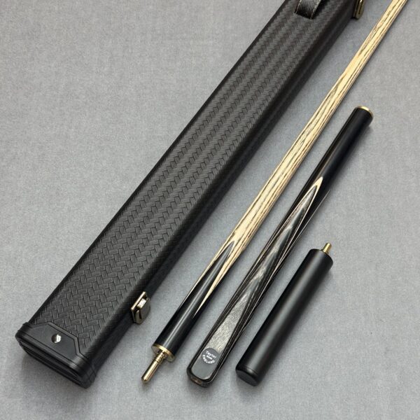 Taylor Made Crushed Grey 3/4 Jointed Ash Pool Cue And Case Set