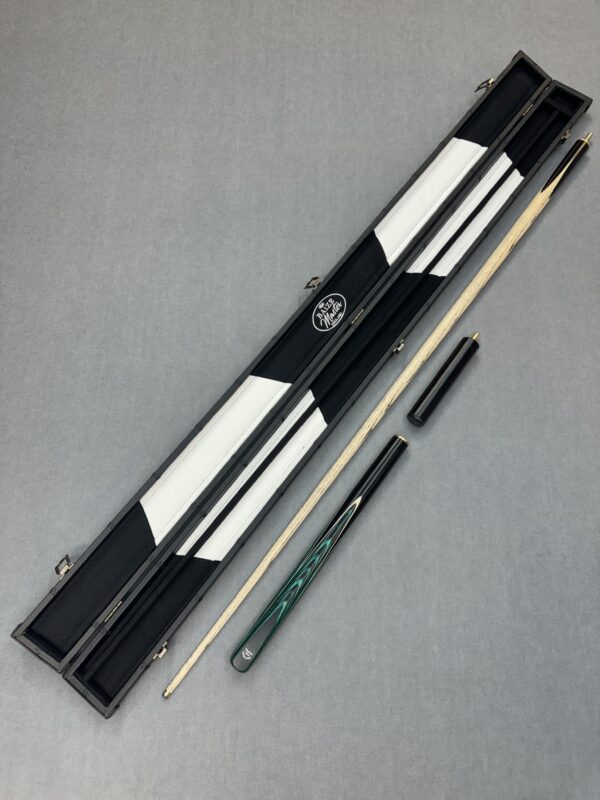 Taylor Made Crushed Green 3/4 Jointed Ash Pool Cue And Case Set