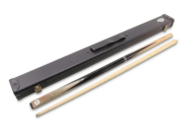 Baize Master Silver Series 57" Red Victory 2pc Ash Cue and Hard Case Set