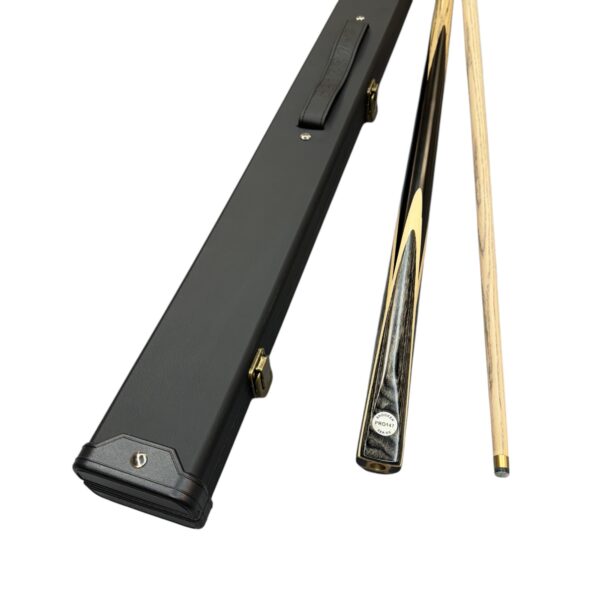 PRO147 57" Grey Windsor 2 Piece Ash Cue and Hard Case Set