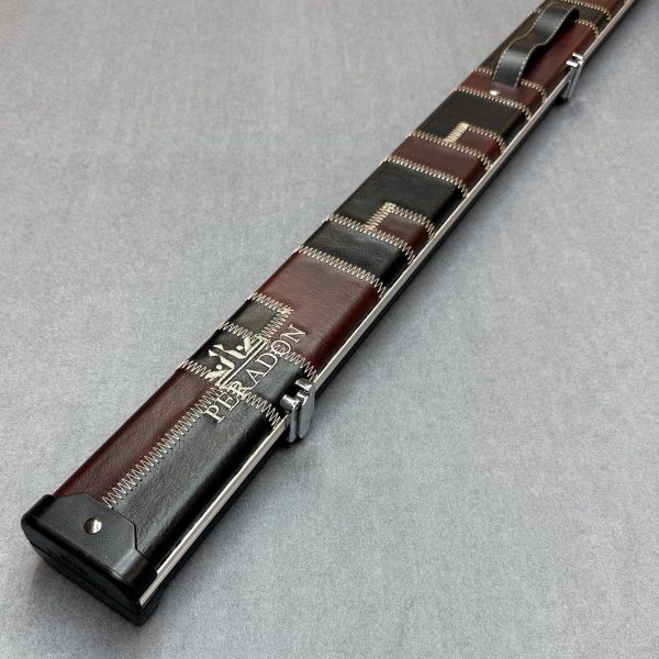 Peradon Peradon Halo Cue Case For 3/4 Jointed Cues Limited Edition - Black And Maroon Patch