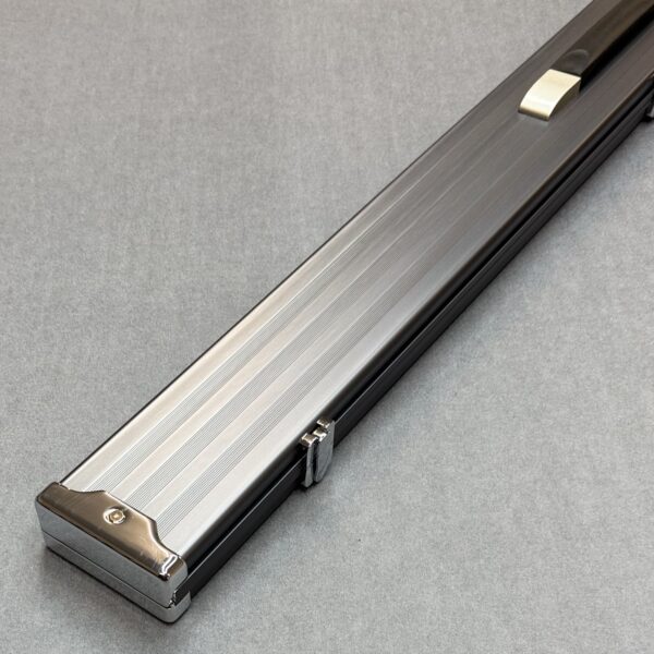 OCW 3/4 Extra Wide Alloy Snooker Pool Cue Case - Gunmetal